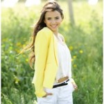 YELLOW BLAZER MY FAVORTIE